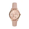 Rye Multifunction Pink Leather Watch Rye Multifunction Pink Leather Watch