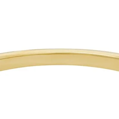 Sadie All My Love Gold-Tone Stainless Steel Heart Bangle Bracelet Sadie All My Love Gold-Tone Stainless Steel Heart Bangle Bracelet