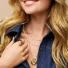 Sadie All My Love Gold-Tone Stainless Steel Heart Pendant Necklace Sadie All My Love Gold-Tone Stainless Steel Heart Pendant Necklace