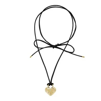 Sadie All My Love Gold-Tone Stainless Steel Heart Pendant Necklace Sadie All My Love Gold-Tone Stainless Steel Heart Pendant Necklace