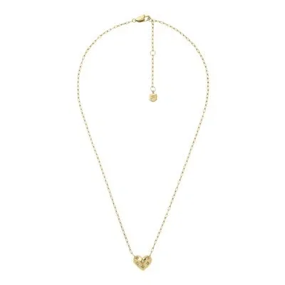 Sadie All My Love Gold-Tone Stainless Steel Heart Pendant Necklace Sadie All My Love Gold-Tone Stainless Steel Heart Pendant Necklace