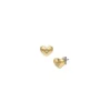 Sadie All My Love Gold-Tone Stainless Steel Heart Stud Earrings Sadie All My Love Gold-Tone Stainless Steel Heart Stud Earrings