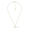 Sadie Gold-Tone Stainless Steel Heart Necklace and Earrings Gift Set Sadie Gold-Tone Stainless Steel Heart Necklace and Earrings Gift Set