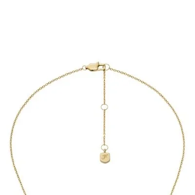 Sadie Gold-Tone Stainless Steel Heart Necklace and Earrings Gift Set Sadie Gold-Tone Stainless Steel Heart Necklace and Earrings Gift Set