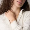 Sadie Gold-Tone Stainless Steel ID Bracelet Sadie Gold-Tone Stainless Steel ID Bracelet