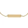 Sadie Gold-Tone Stainless Steel ID Bracelet Sadie Gold-Tone Stainless Steel ID Bracelet