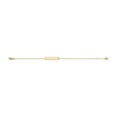Sadie Gold-Tone Stainless Steel ID Bracelet Sadie Gold-Tone Stainless Steel ID Bracelet