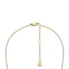 Sadie Gold-Tone Stainless Steel ID Necklace Sadie Gold-Tone Stainless Steel ID Necklace