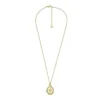 Sadie Locket Collection Gold-Tone Stainless Steel Pendant Necklace Sadie Locket Collection Gold-Tone Stainless Steel Pendant Necklace