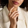 Sadie Shine Bright Gold-Tone Stainless Steel Fidget Band Ring Sadie Shine Bright Gold-Tone Stainless Steel Fidget Band Ring