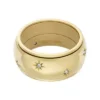 Sadie Shine Bright Gold-Tone Stainless Steel Fidget Band Ring Sadie Shine Bright Gold-Tone Stainless Steel Fidget Band Ring