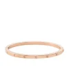 Sadie Shine Bright Rose Gold-Tone Stainless Steel Bangle Bracelet Sadie Shine Bright Rose Gold-Tone Stainless Steel Bangle Bracelet