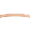 Sadie Shine Bright Rose Gold-Tone Stainless Steel Bangle Bracelet Sadie Shine Bright Rose Gold-Tone Stainless Steel Bangle Bracelet