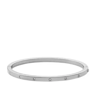 Sadie Shine Bright Stainless Steel Bangle Bracelet