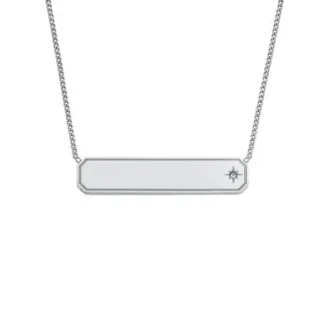 Sadie Stainless Steel ID Necklace