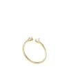 Sadie Tokens Of Affection Gold-Tone Stainless Steel Toi Et Moi Ring Sadie Tokens Of Affection Gold-Tone Stainless Steel Toi Et Moi Ring