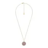 Sagittarius Sutton Zodiac Gold-Tone Stainless Steel Purple Amethyst Pendant Necklace Sagittarius Sutton Zodiac Gold-Tone Stainless Steel Purple Amethyst Pendant Necklace