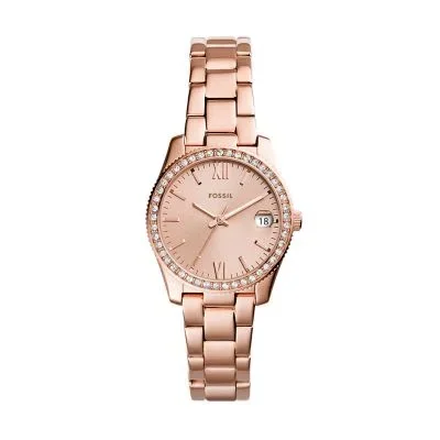 Scarlette Three-Hand Date Rose Gold-Tone Stainless Steel Watch Scarlette Three-Hand Date Rose Gold-Tone Stainless Steel Watch