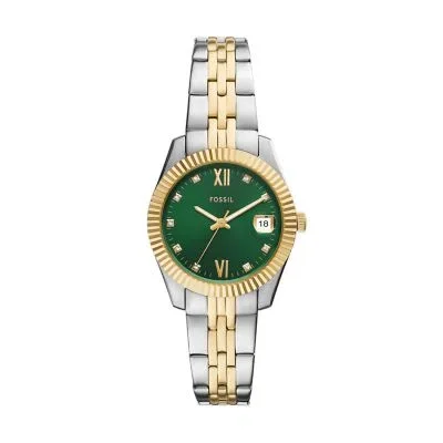 Scarlette Three-Hand Date Two-Tone Stainless Steel Watch Scarlette Three-Hand Date Two-Tone Stainless Steel Watch