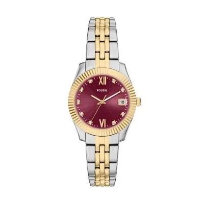 Scarlette Three-Hand Date Two-Tone Stainless Steel Watch Scarlette Three-Hand Date Two-Tone Stainless Steel Watch