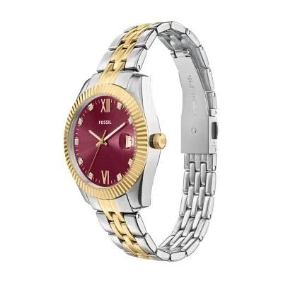 Scarlette Three-Hand Date Two-Tone Stainless Steel Watch Scarlette Three-Hand Date Two-Tone Stainless Steel Watch