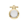 Scarlette Three-Hand Gold-Tone Stainless Steel Watch Brooch Scarlette Three-Hand Gold-Tone Stainless Steel Watch Brooch