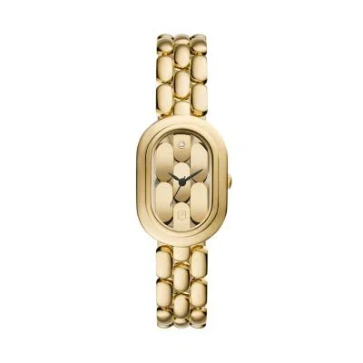 Sloan Three-Hand Gold-Tone Stainless Steel Watch Sloan Three-Hand Gold-Tone Stainless Steel Watch