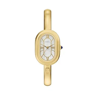 Sloan Three-Hand Gold-Tone Stainless Steel Watch Bangle Sloan Three-Hand Gold-Tone Stainless Steel Watch Bangle