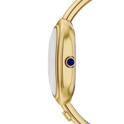 Sloan Three-Hand Gold-Tone Stainless Steel Watch Bangle Sloan Three-Hand Gold-Tone Stainless Steel Watch Bangle