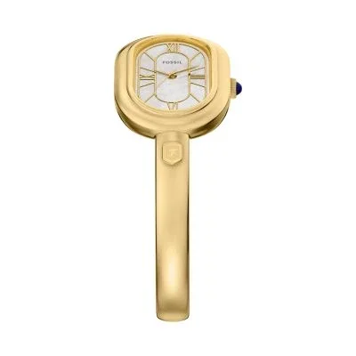 Sloan Three-Hand Gold-Tone Stainless Steel Watch Bangle Sloan Three-Hand Gold-Tone Stainless Steel Watch Bangle