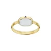 Sloan Three-Hand Gold-Tone Stainless Steel Watch Bangle Sloan Three-Hand Gold-Tone Stainless Steel Watch Bangle