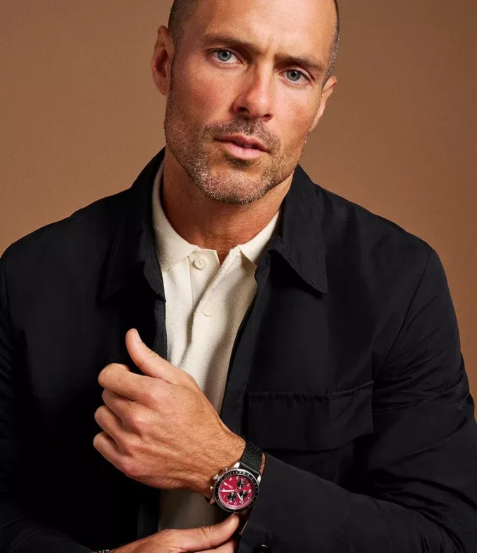 Sport Tourer Chronograph Black Leather Watch Sport Tourer Chronograph Black Leather Watch