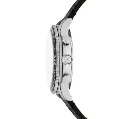 Sport Tourer Chronograph Black Leather Watch Sport Tourer Chronograph Black Leather Watch
