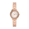 Stella Three-Hand Date Rose Gold-Tone Stainless Steel Watch Stella Three-Hand Date Rose Gold-Tone Stainless Steel Watch