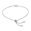 Sterling Mother-of-Pearl Sterling Silver Station Bracelet Sterling Mother-of-Pearl Sterling Silver Station Bracelet