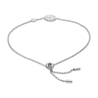 Sterling Mother-of-Pearl Sterling Silver Station Bracelet