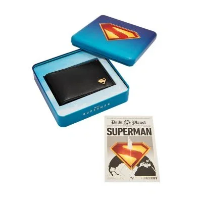 Superman x Fossil Derrick Money Clip Bifold Superman x Fossil Derrick Money Clip Bifold