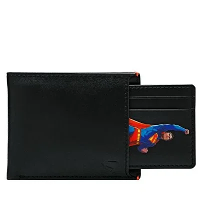 Superman x Fossil Derrick Sliding 2-in-1 Wallet Superman x Fossil Derrick Sliding 2-in-1 Wallet