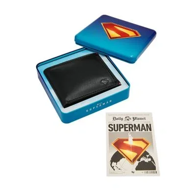 Superman x Fossil Derrick Sliding 2-in-1 Wallet Superman x Fossil Derrick Sliding 2-in-1 Wallet
