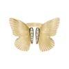 Sutton Butterfly Collection Gold-Tone Stainless Steel Center Focal Ring Sutton Butterfly Collection Gold-Tone Stainless Steel Center Focal Ring
