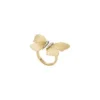 Sutton Butterfly Collection Gold-Tone Stainless Steel Center Focal Ring Sutton Butterfly Collection Gold-Tone Stainless Steel Center Focal Ring