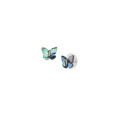 Sutton Butterfly Wings Multicolor Abalone Stud Earrings Sutton Butterfly Wings Multicolor Abalone Stud Earrings