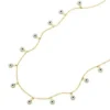 Sutton Evil Eye Brass Chain Necklace Sutton Evil Eye Brass Chain Necklace