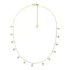 Sutton Evil Eye Brass Chain Necklace Sutton Evil Eye Brass Chain Necklace