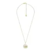 Sutton Evil Eye Gold-Tone Stainless Steel Pendant Necklace Sutton Evil Eye Gold-Tone Stainless Steel Pendant Necklace