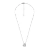 Sutton Glitz Heart Stainless Steel Pendant Necklace Sutton Glitz Heart Stainless Steel Pendant Necklace