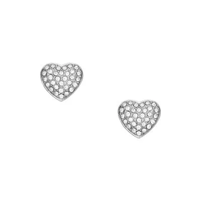 Sutton Glitz Heart Stainless Steel Stud Earrings Sutton Glitz Heart Stainless Steel Stud Earrings