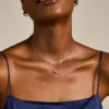 Sutton Heart Tri-Tone Steel Necklace Sutton Heart Tri-Tone Steel Necklace