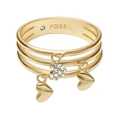 Sutton Heartbeat Gold-Tone Brass Prestack Ring Sutton Heartbeat Gold-Tone Brass Prestack Ring