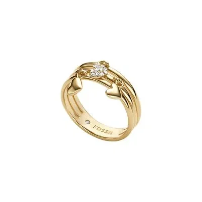 Sutton Heartbeat Gold-Tone Brass Prestack Ring Sutton Heartbeat Gold-Tone Brass Prestack Ring